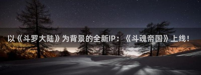杏耀平台测速地址：以《斗罗大陆》为背景的全新IP：《斗魂帝国